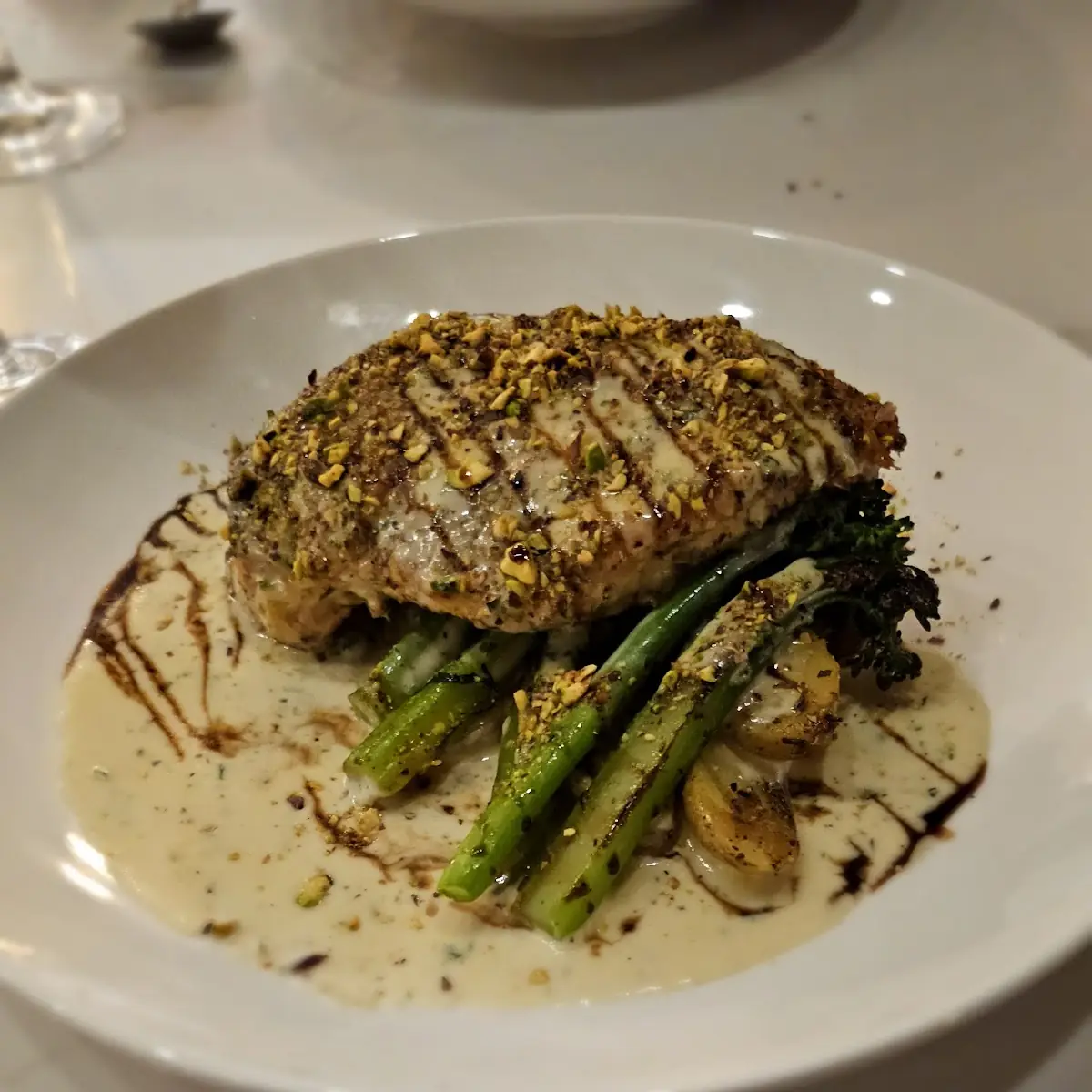 Chicken Breast with Pistachio, Casa Domenico