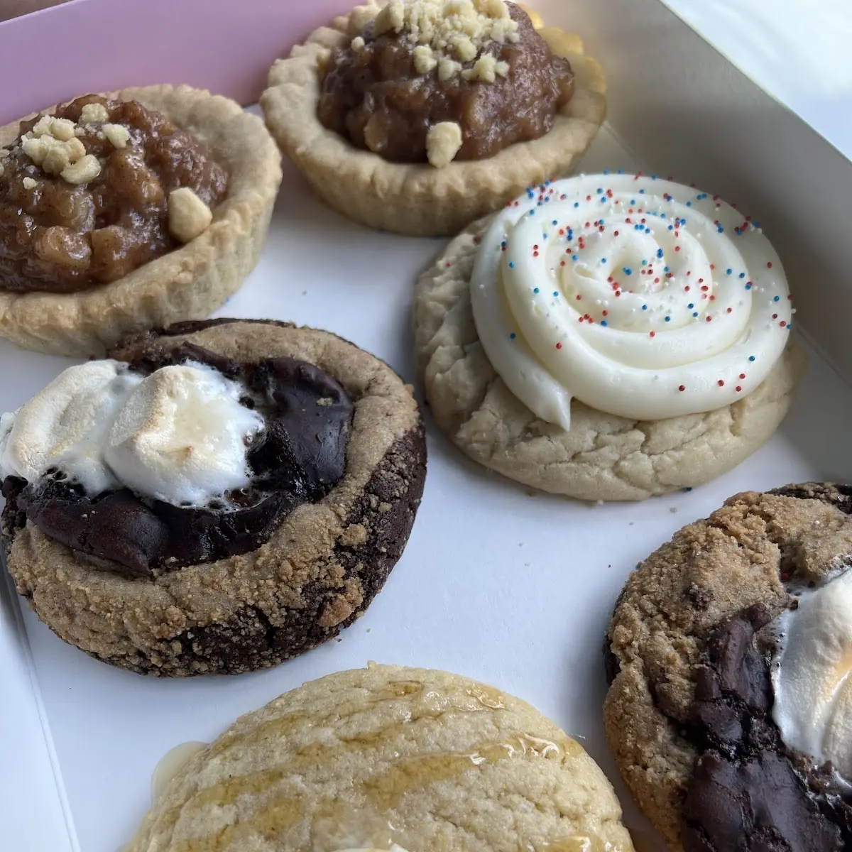 S’Mores Cookies Cornbread Apple Pie and Birthday Cake