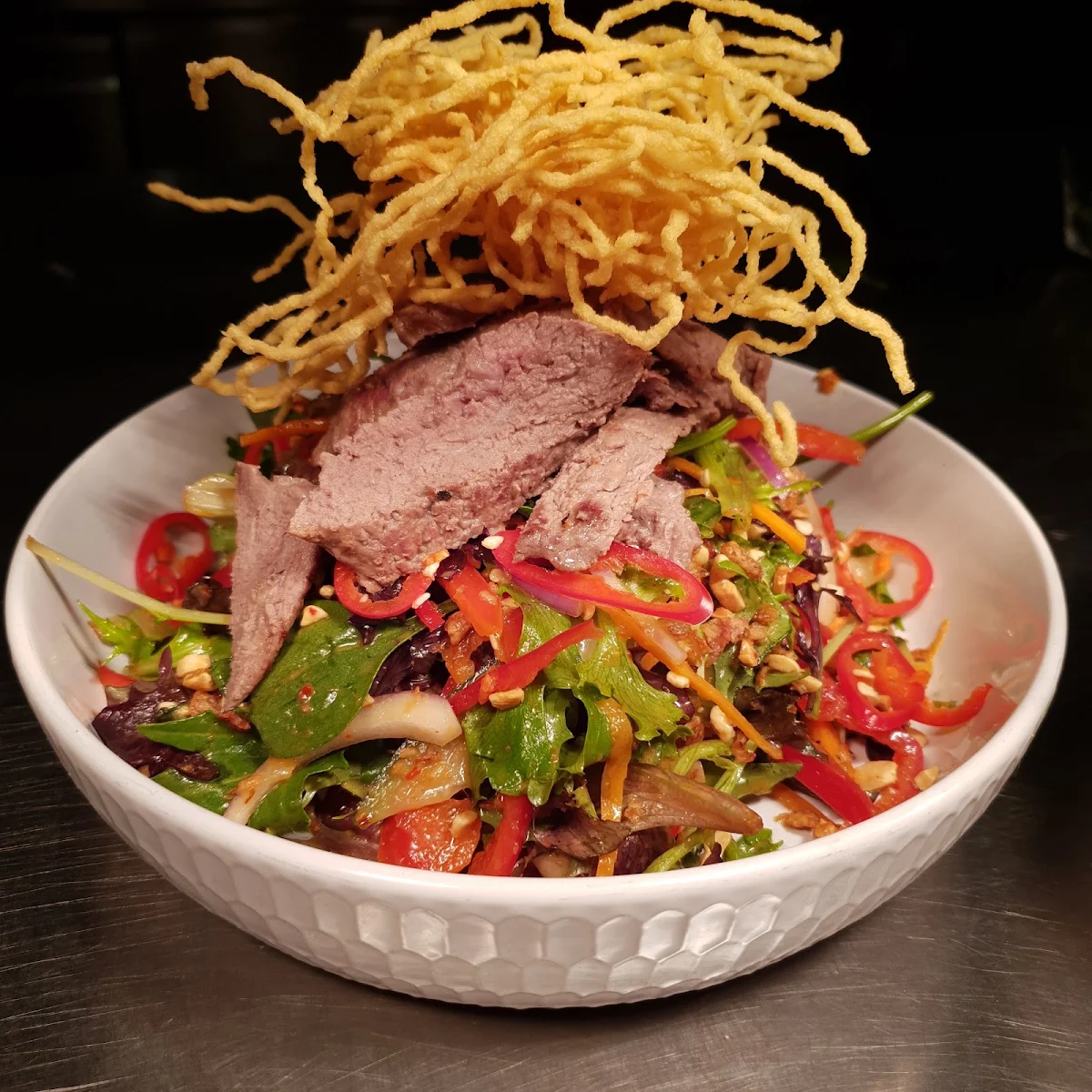 Thai Beef Salad, Laneway Seven