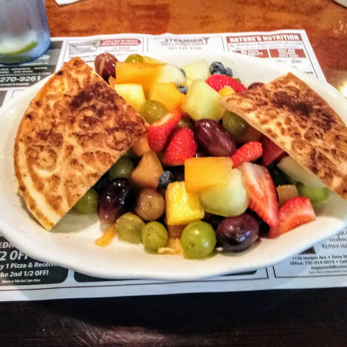 Fresh Fruit Bruschetta