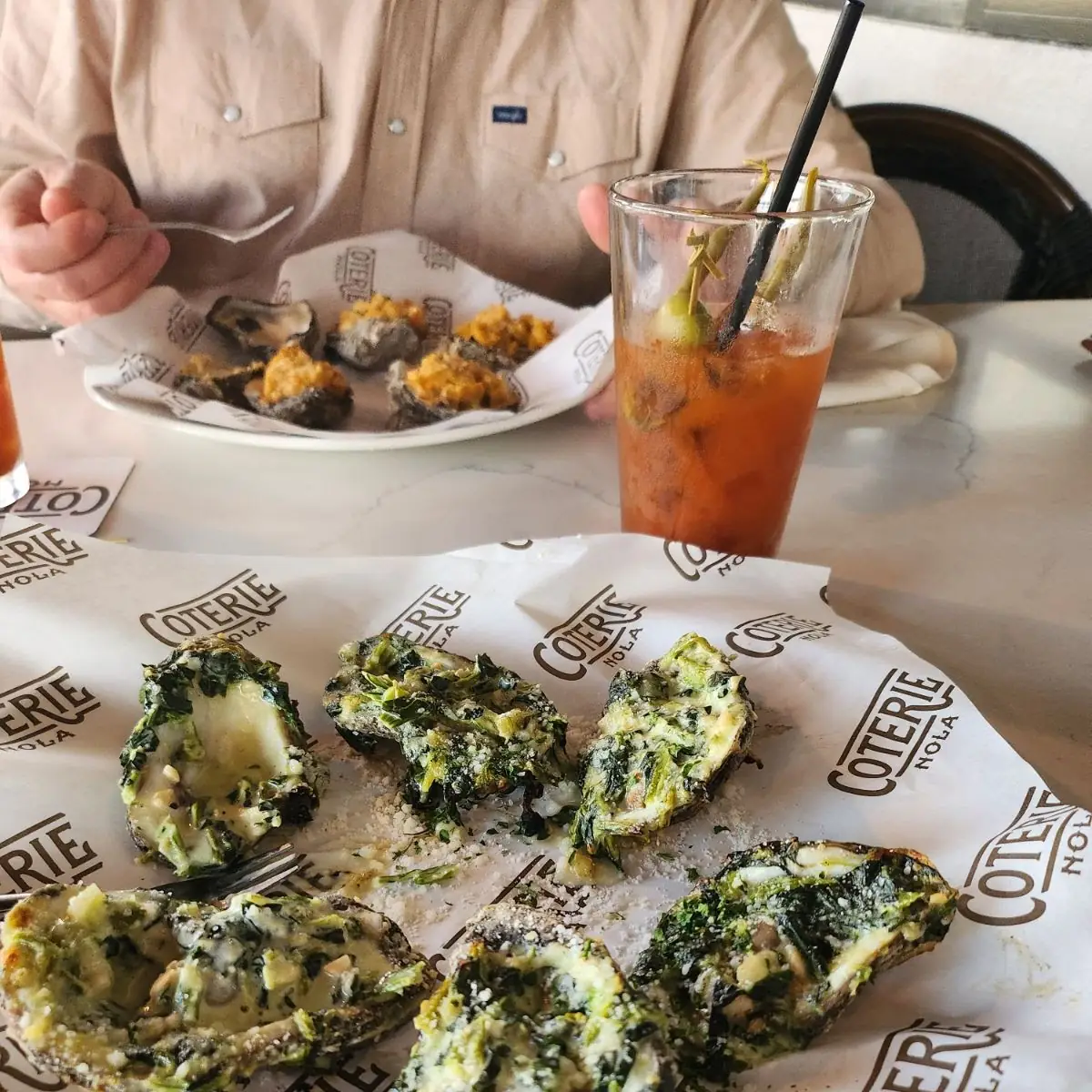 Oysters Rockefeller