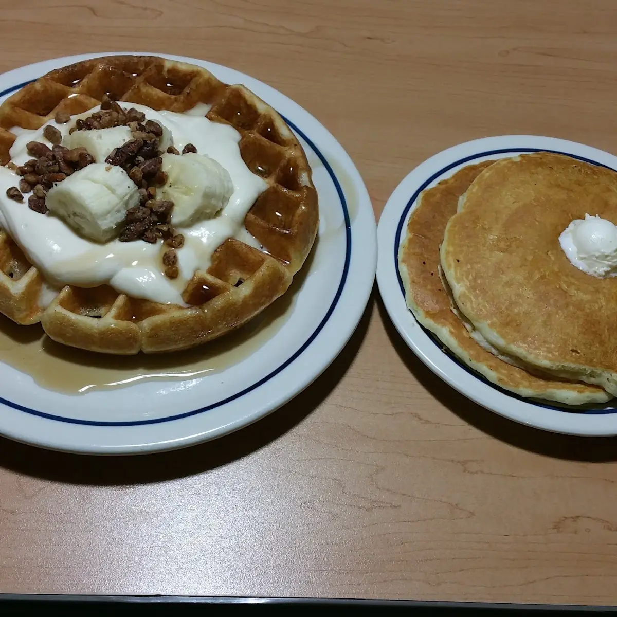 Banana Walnut Waffle