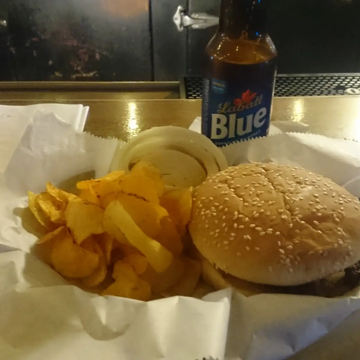 Mushroom Swiss Burger