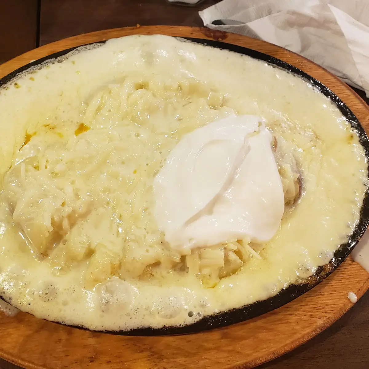 Cheesy Potato with Sour Cream