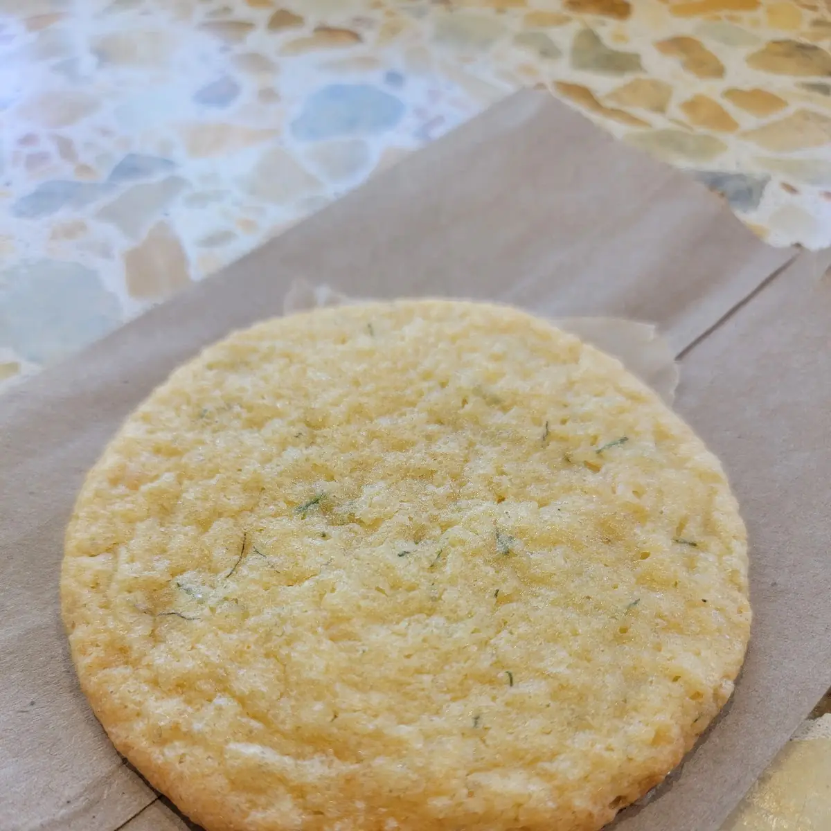 Grapefruit Fennel Sugar Cookie