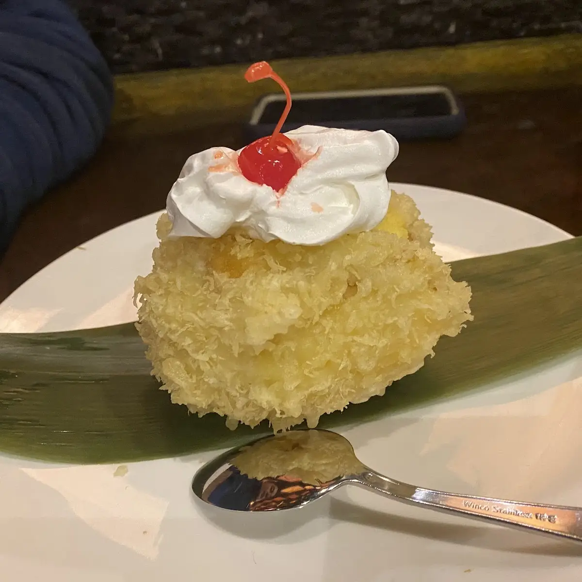 Green Tea Tempura Ice Cream