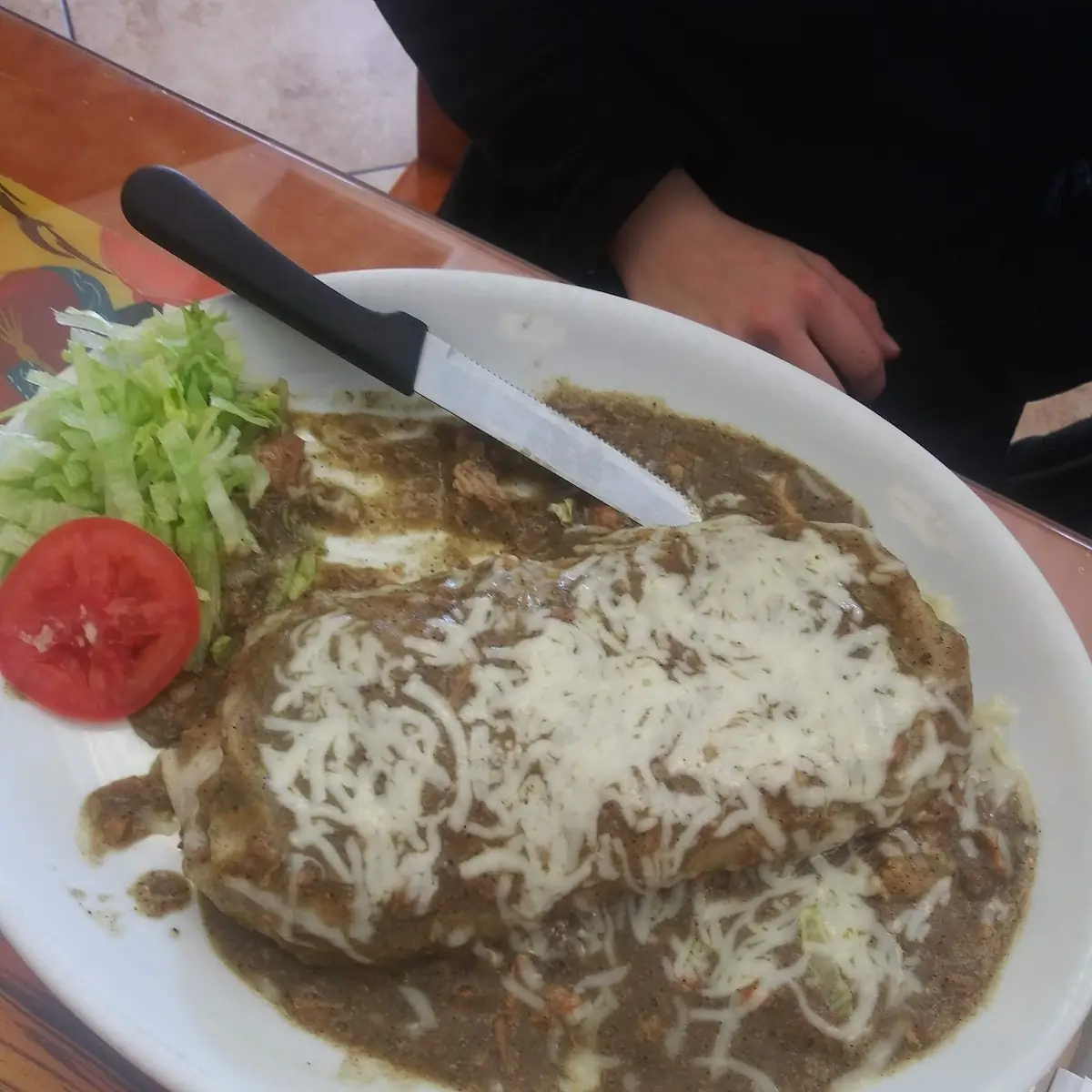 Chile Verde Burrito