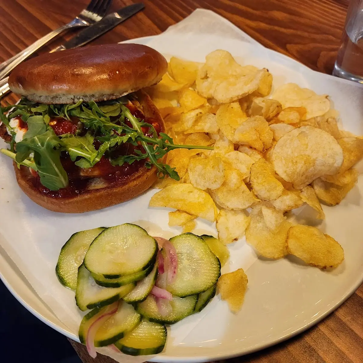 Cherry Bomb Chicken Sandwich