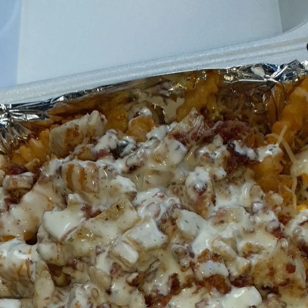 Loaded Chicken Bacon Ranch Fries