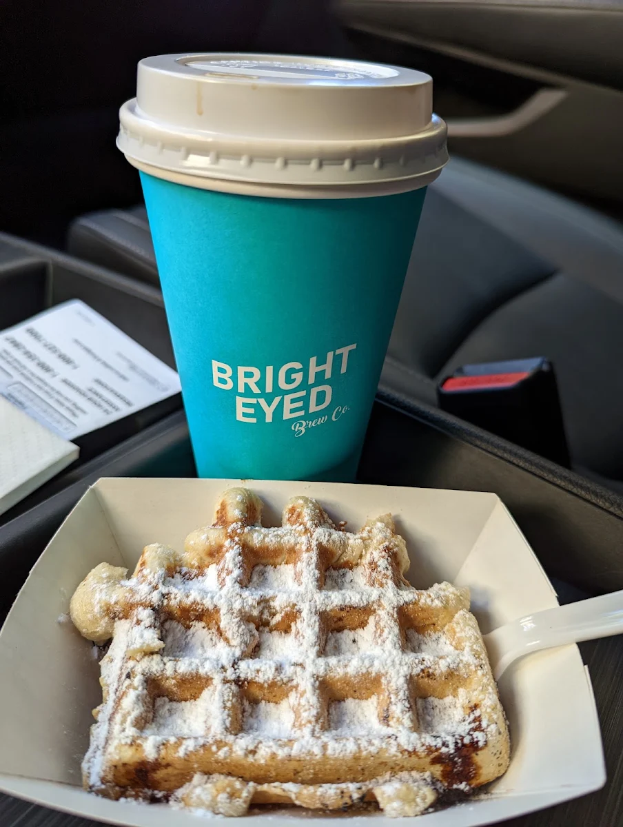 Latte Kentucky Waffles