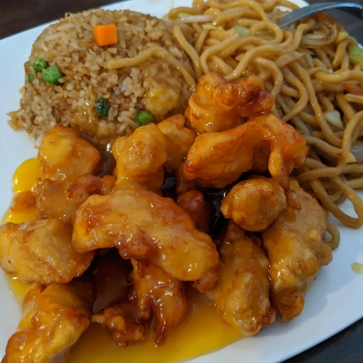 Lemon Chicken Lunch