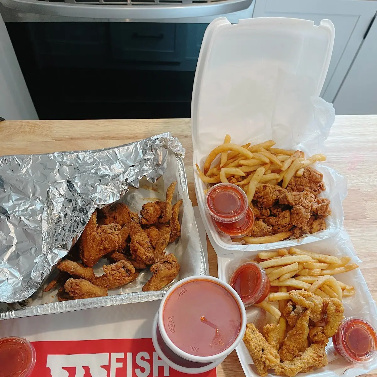 10 Wings 4 PC Fish