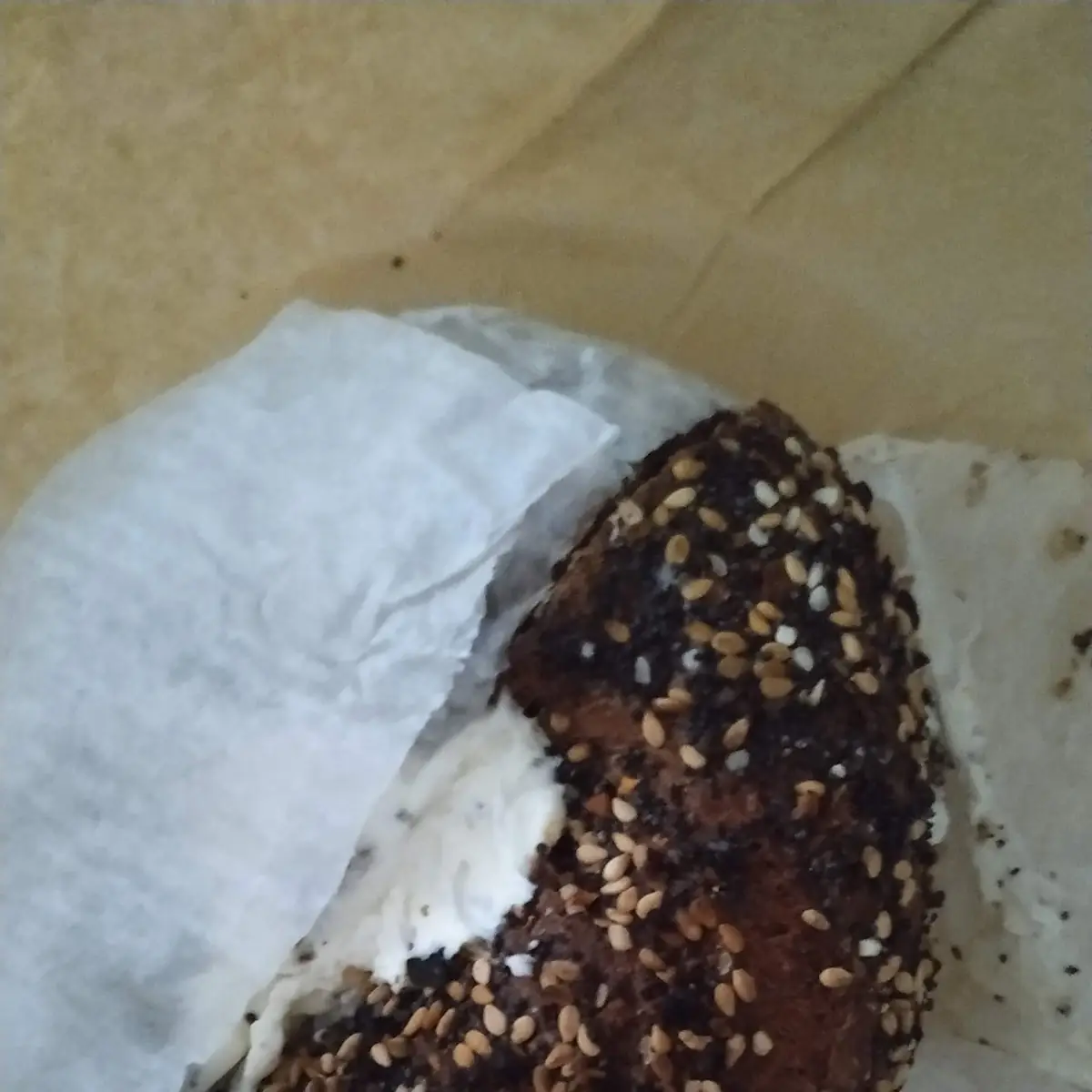 Pumpernickel Everything Bagel