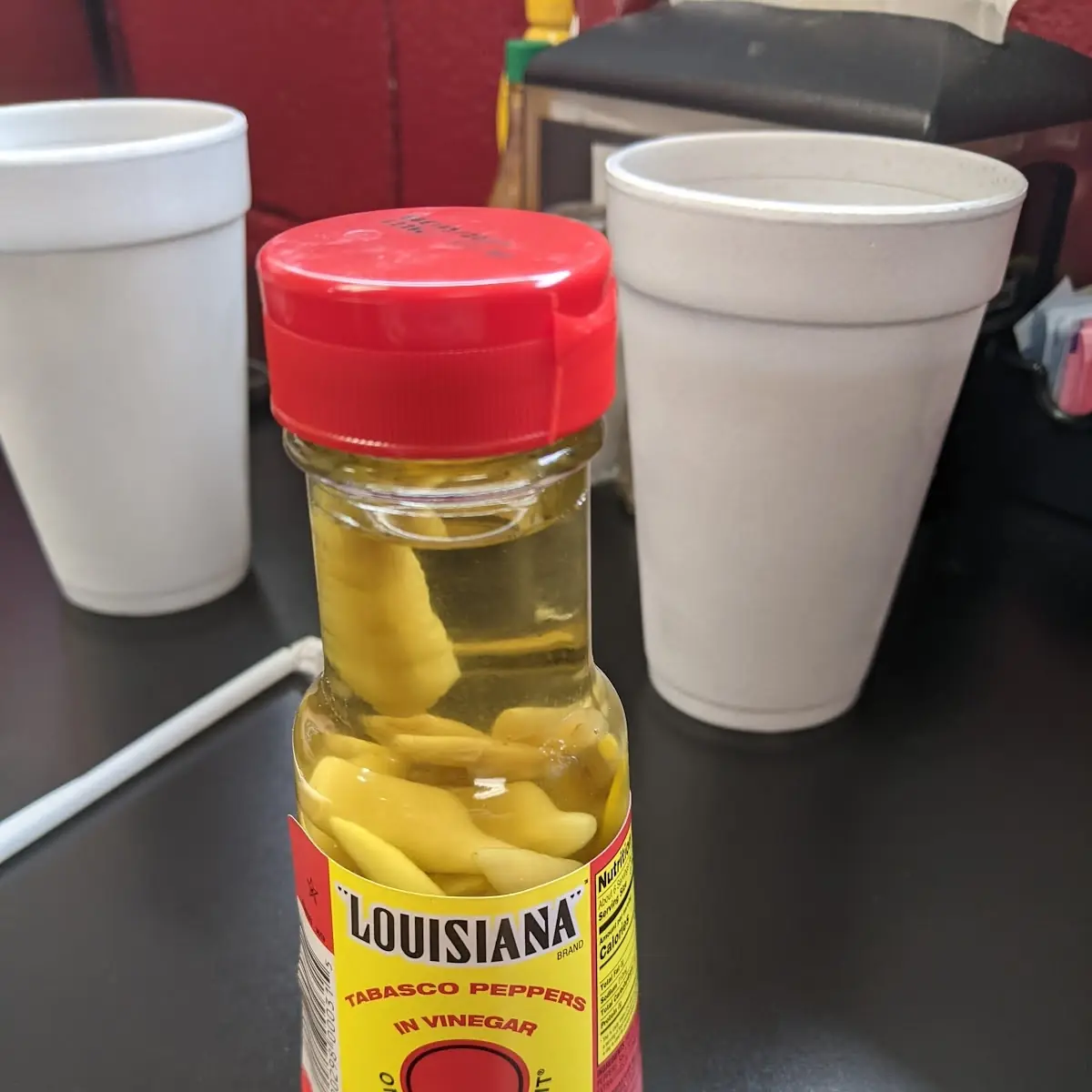 Tabasco Peppers in Vinegar