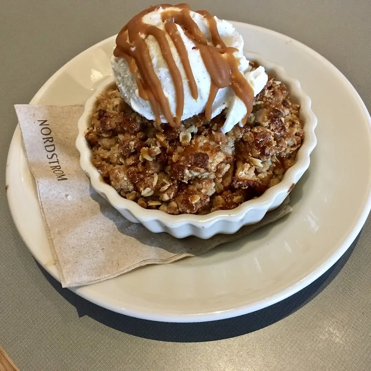 Maple Apple Cobbler
