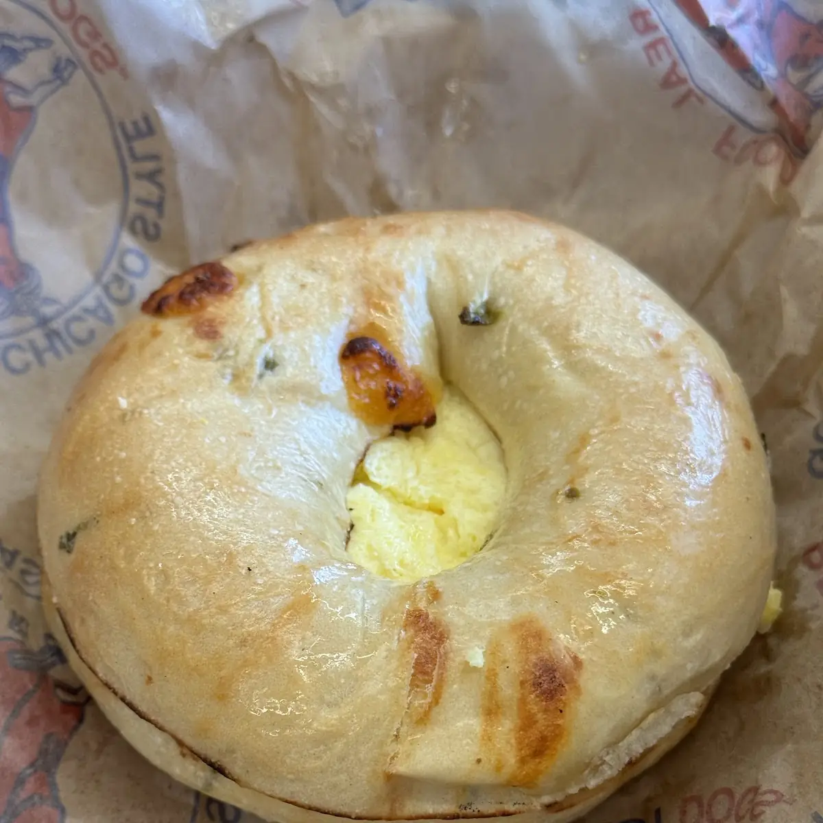 Egg and Cheese Bagel
