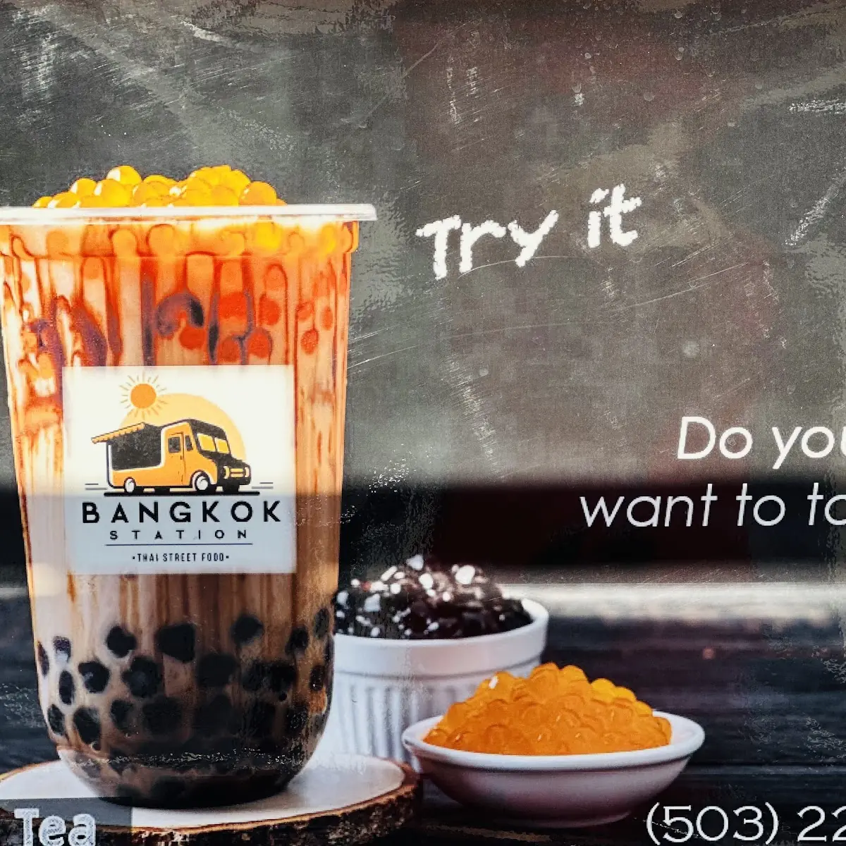 Thai Ice Tea Topping