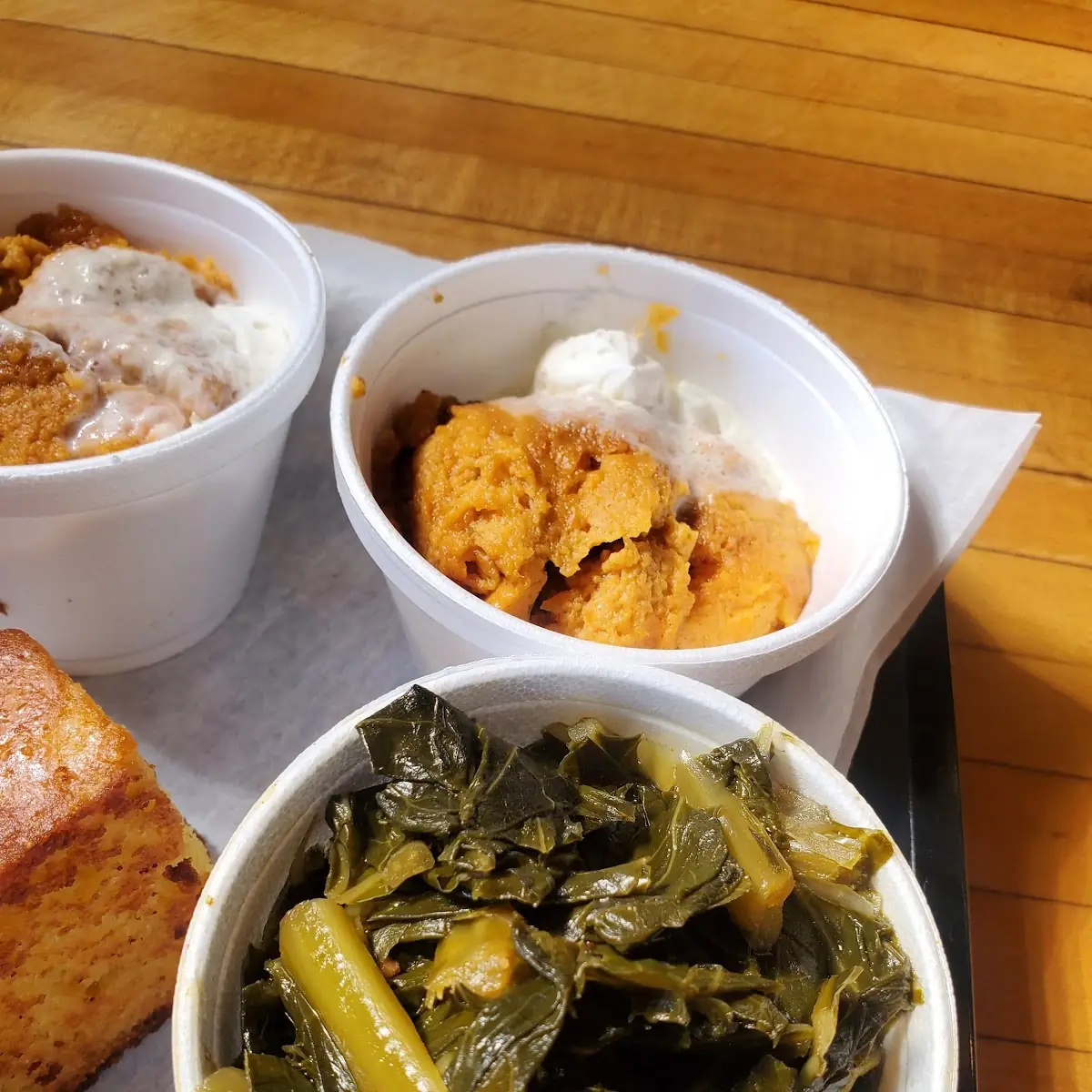 Collard Greens & Sweet Potato Casserole