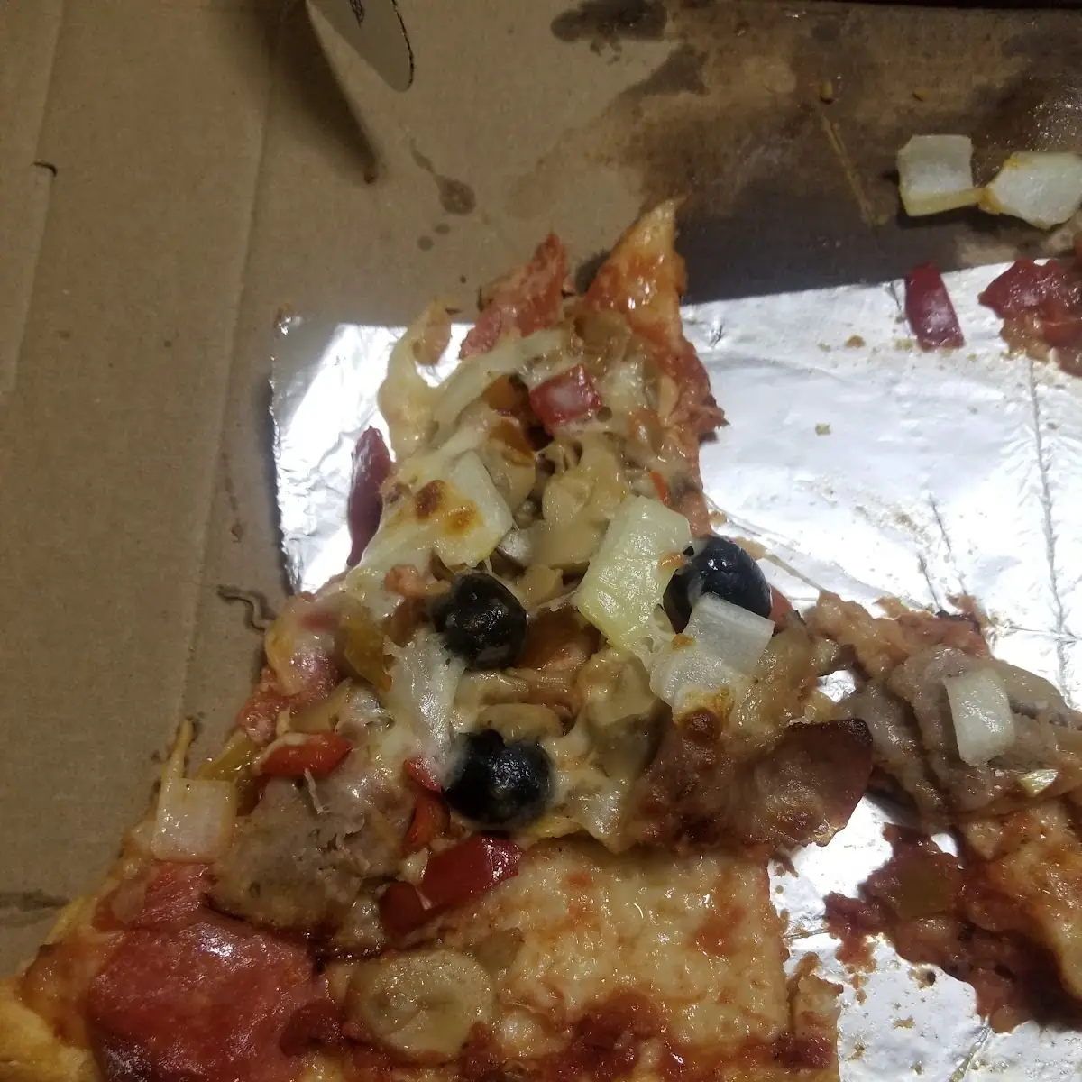 Eggplant Parmigiana Pizza Slice - Slice