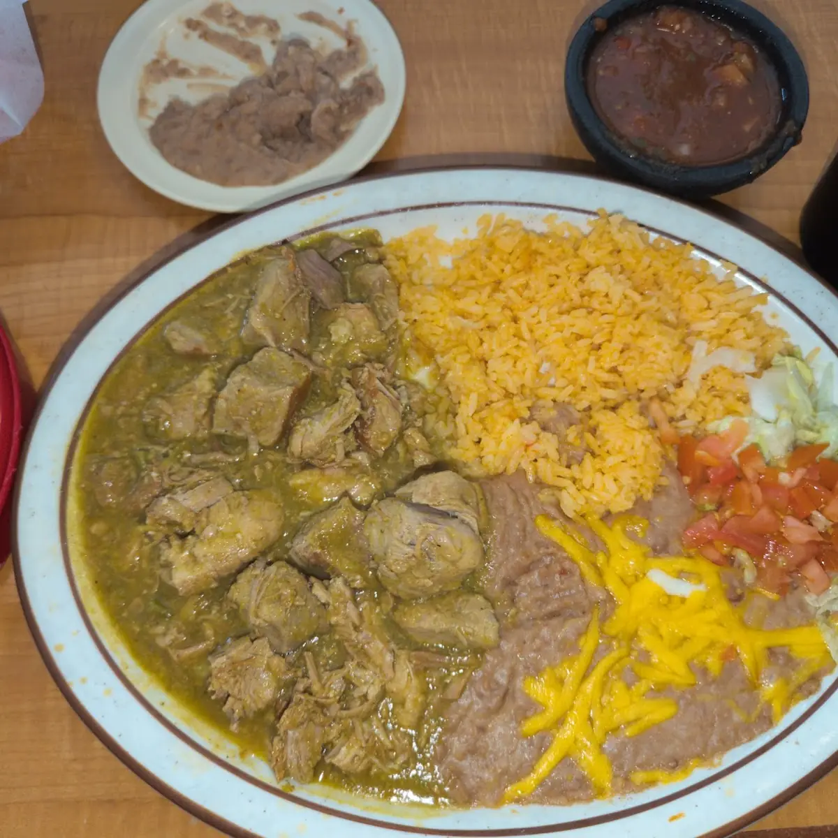 Chile Verde Plate