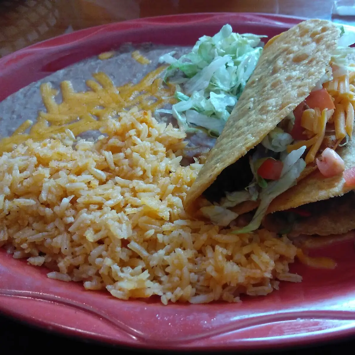 Shredded Beef Taco Beans and Rice