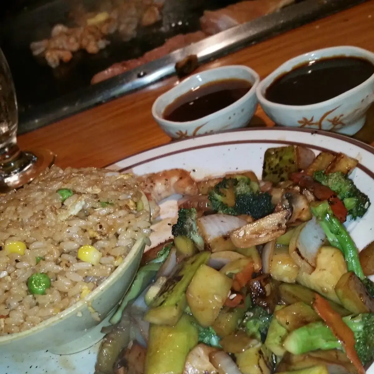 Stir Fry with Fried Rice
