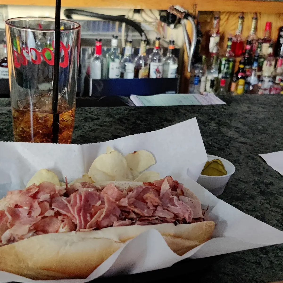 Ham & Cheese Steak Sandwich