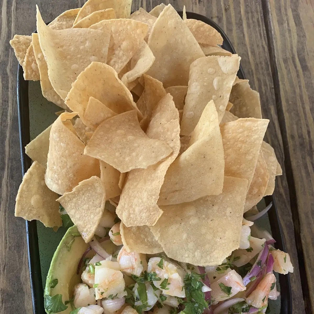 Shrimp Ceviche Stuffed Avocado