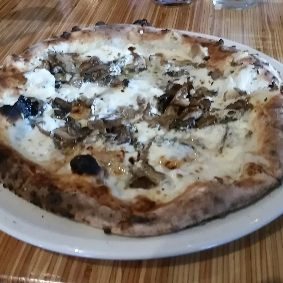 Mushroom Pizza