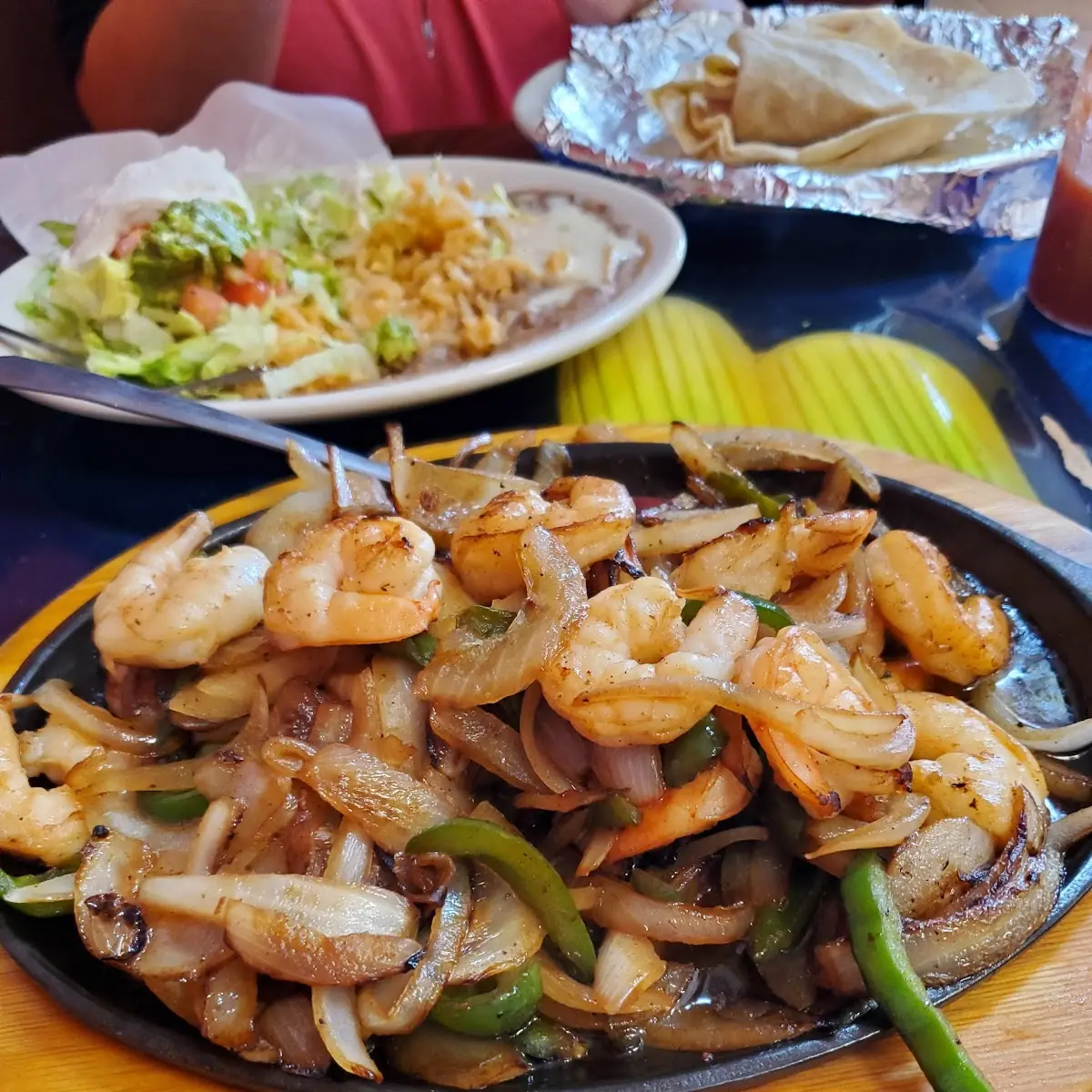 Shrimp Fajitas