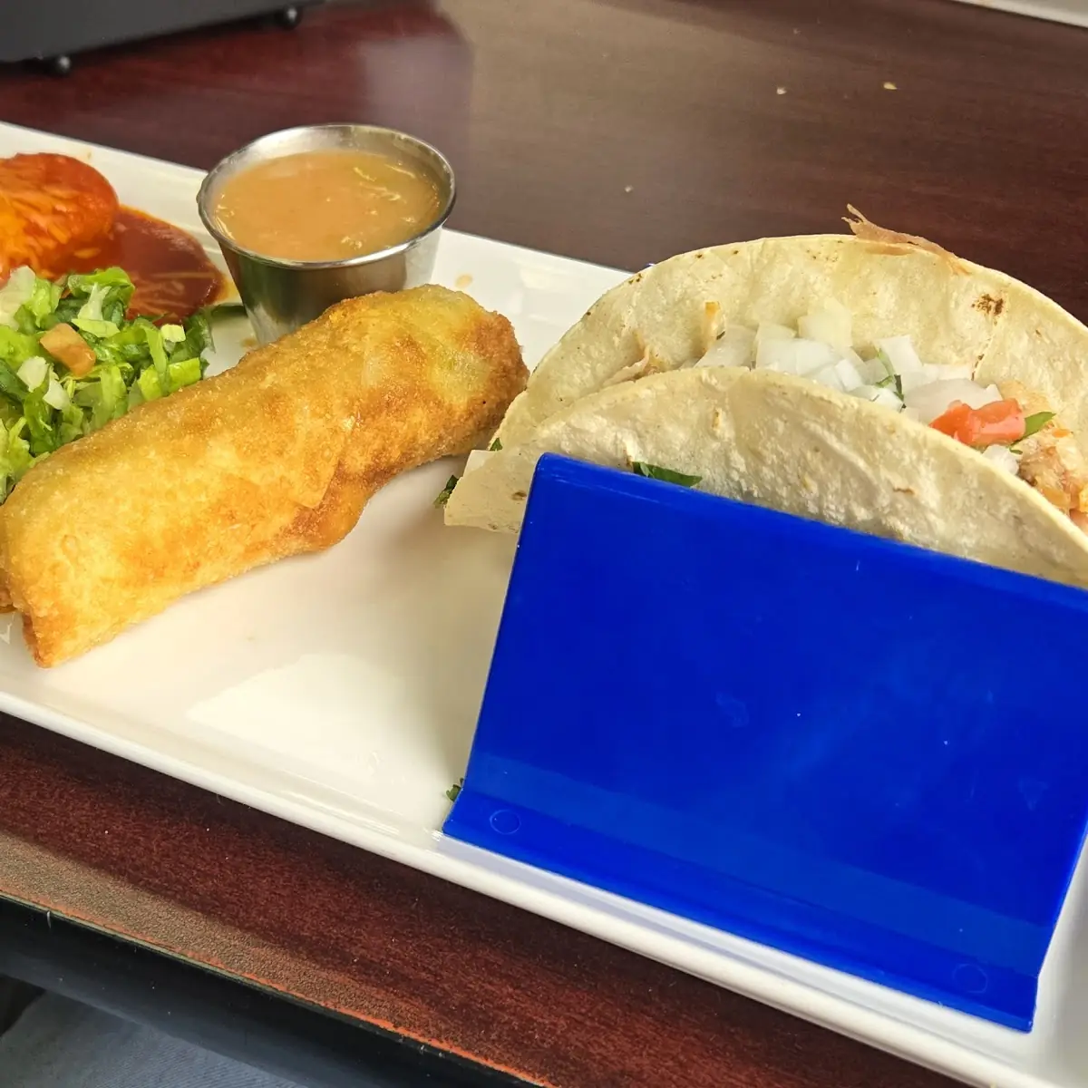 Enchilada Chile Relleno Carnitas Taco