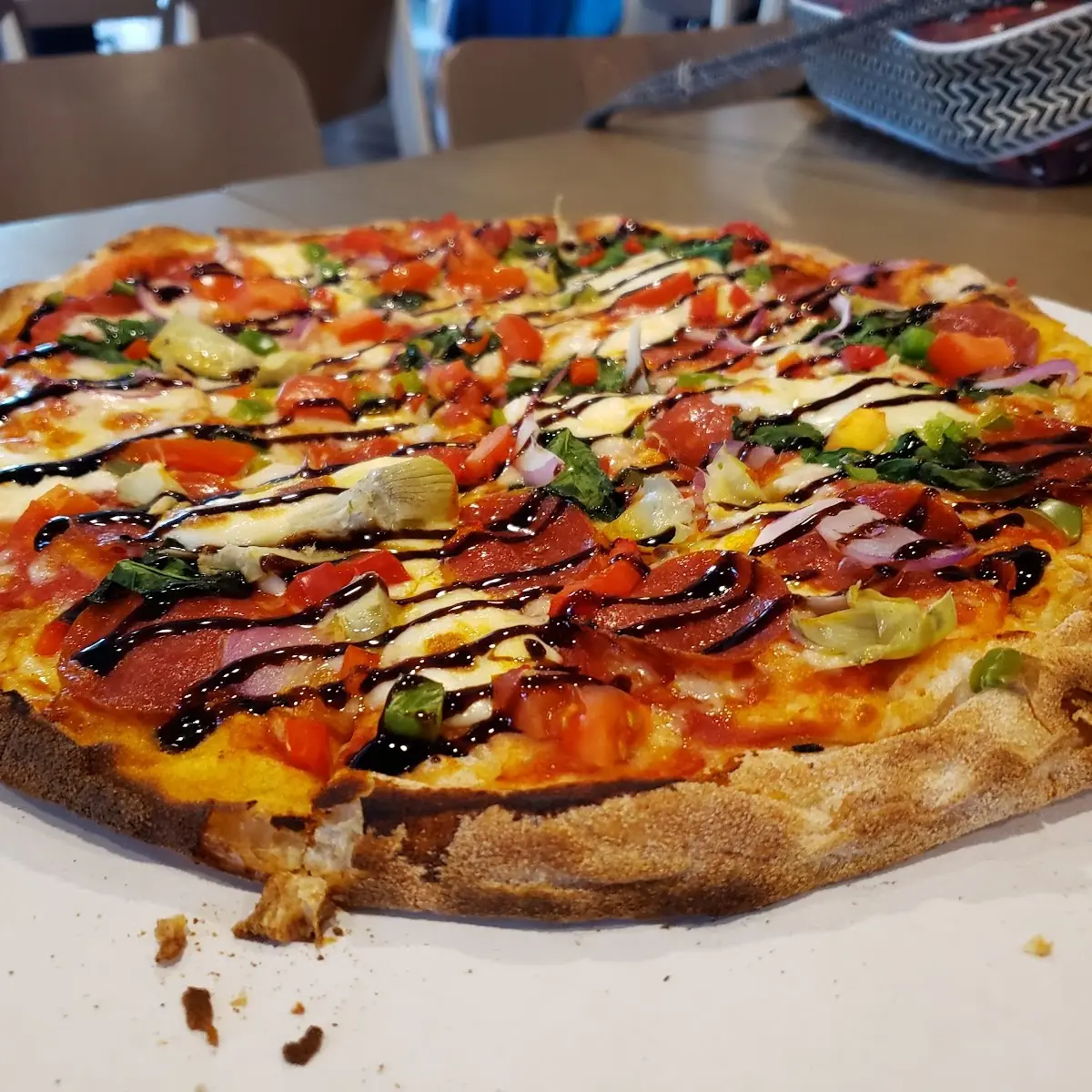PB Veggie Pizza