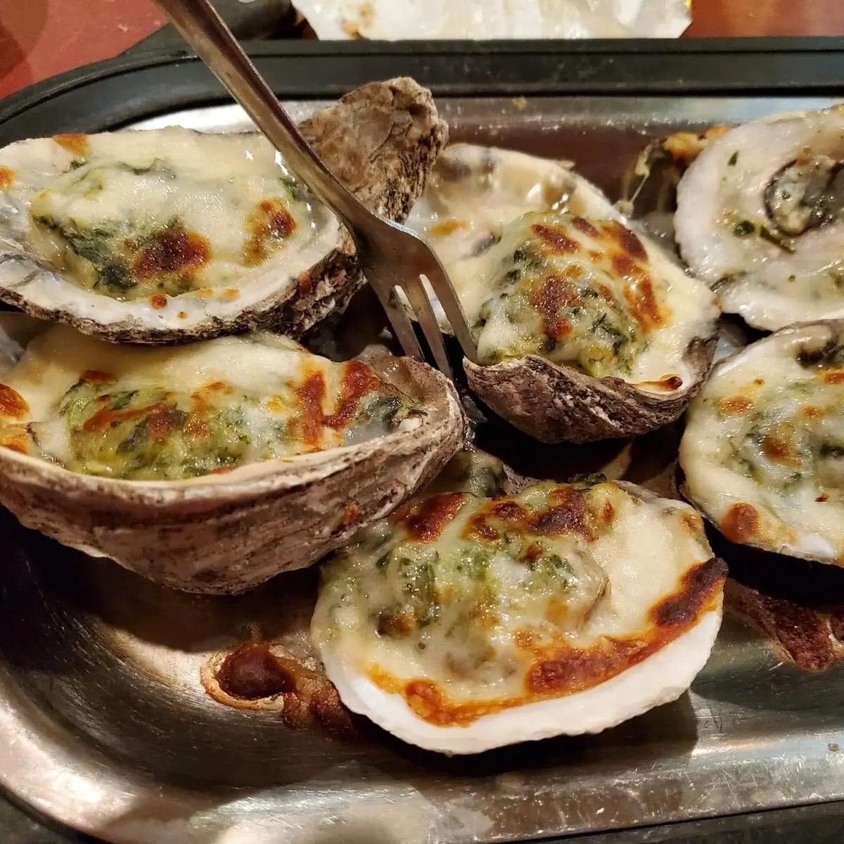 Oysters Rockefeller