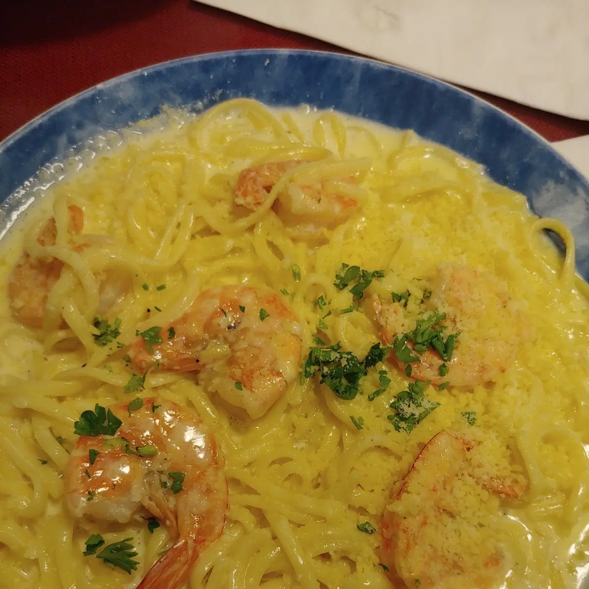 Shrimp Alfredo