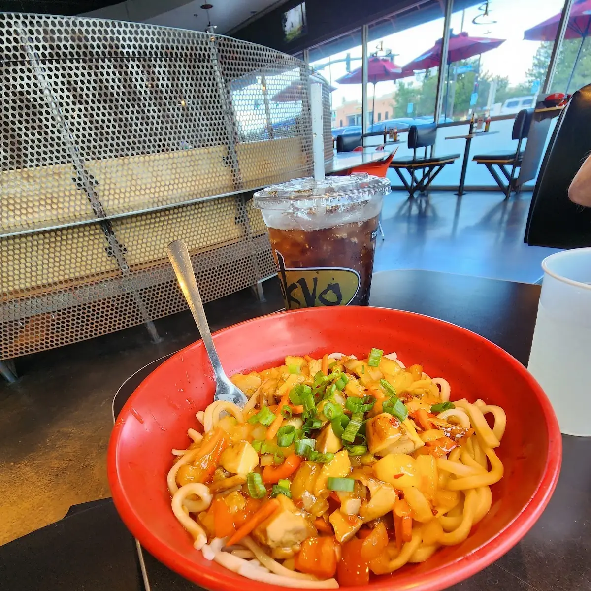 Bowl with Chicken Udon