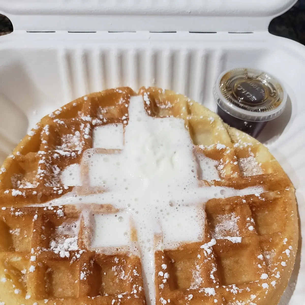 Chocolate Bubble Waffle