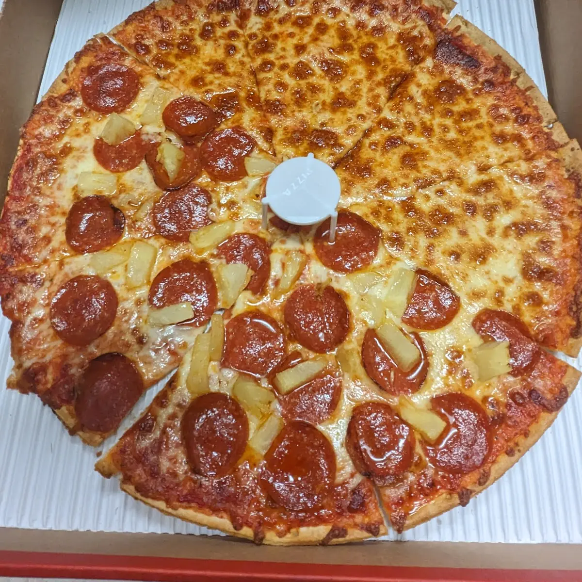 Thin Crust Cheese Pizza