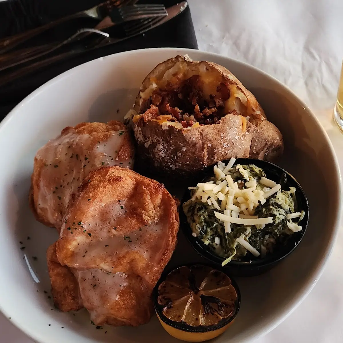 Salt-Crusted Baked Potato