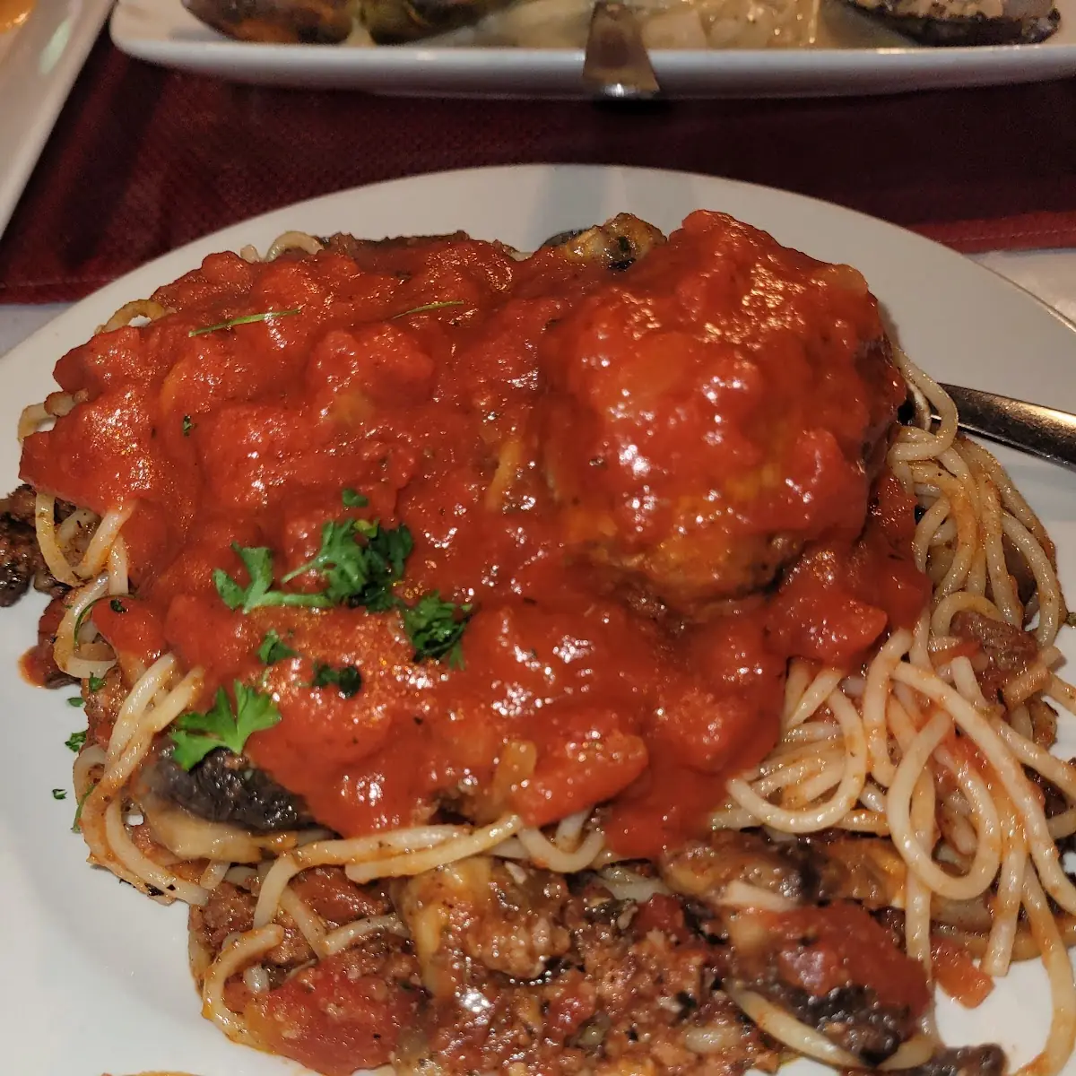 Spaghetti with Sausage