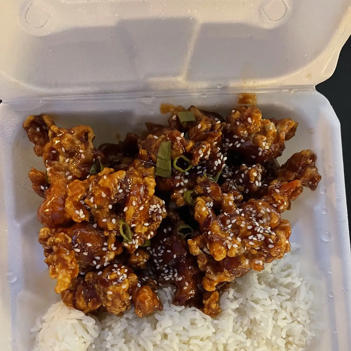 Teriyaki Chicken with White Rice
