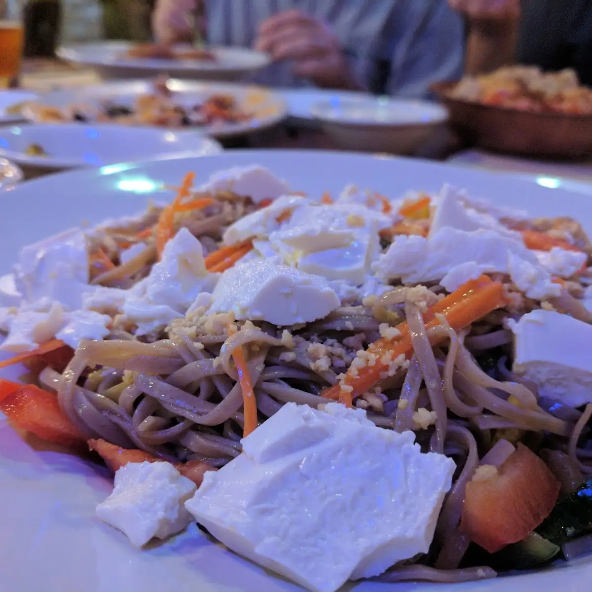 Cold Sesame Noodle Salad