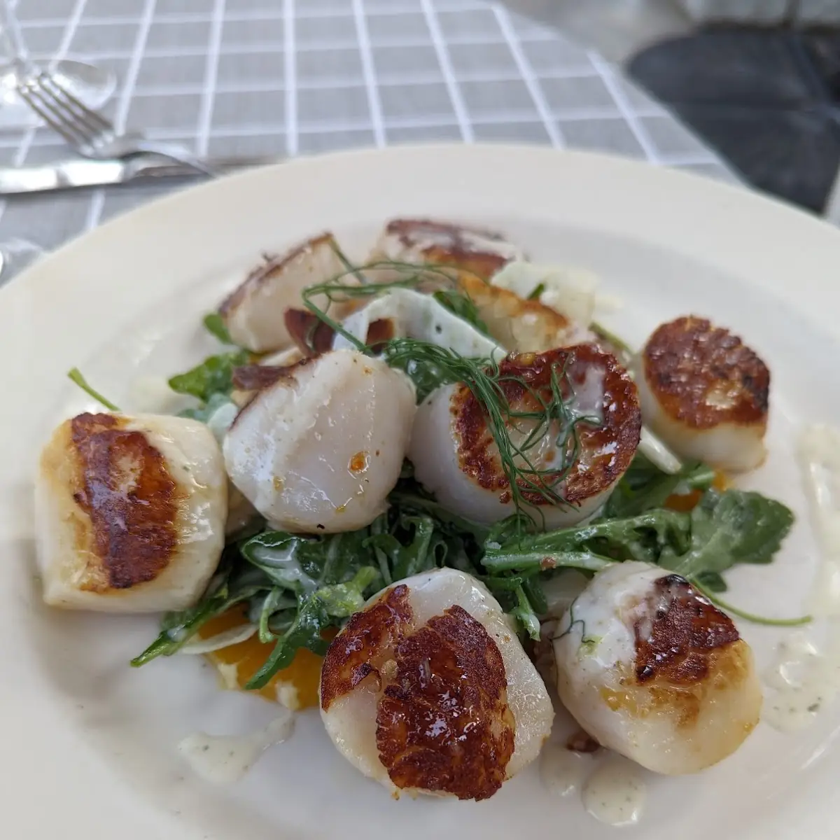 Fried Scallops