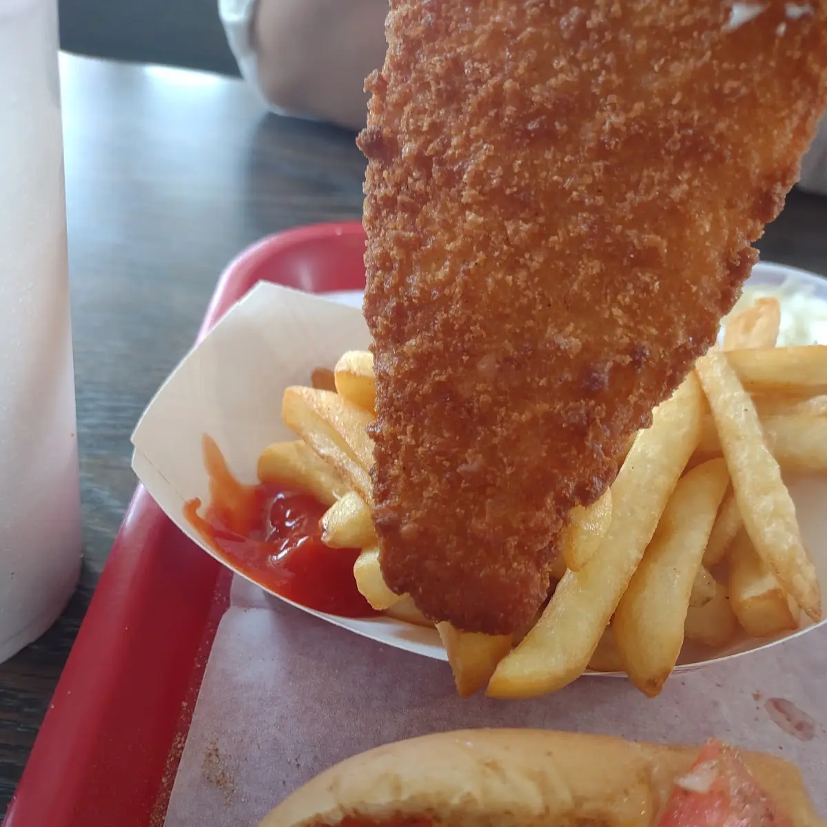 Chicago Hot Dog and Fish & Chips