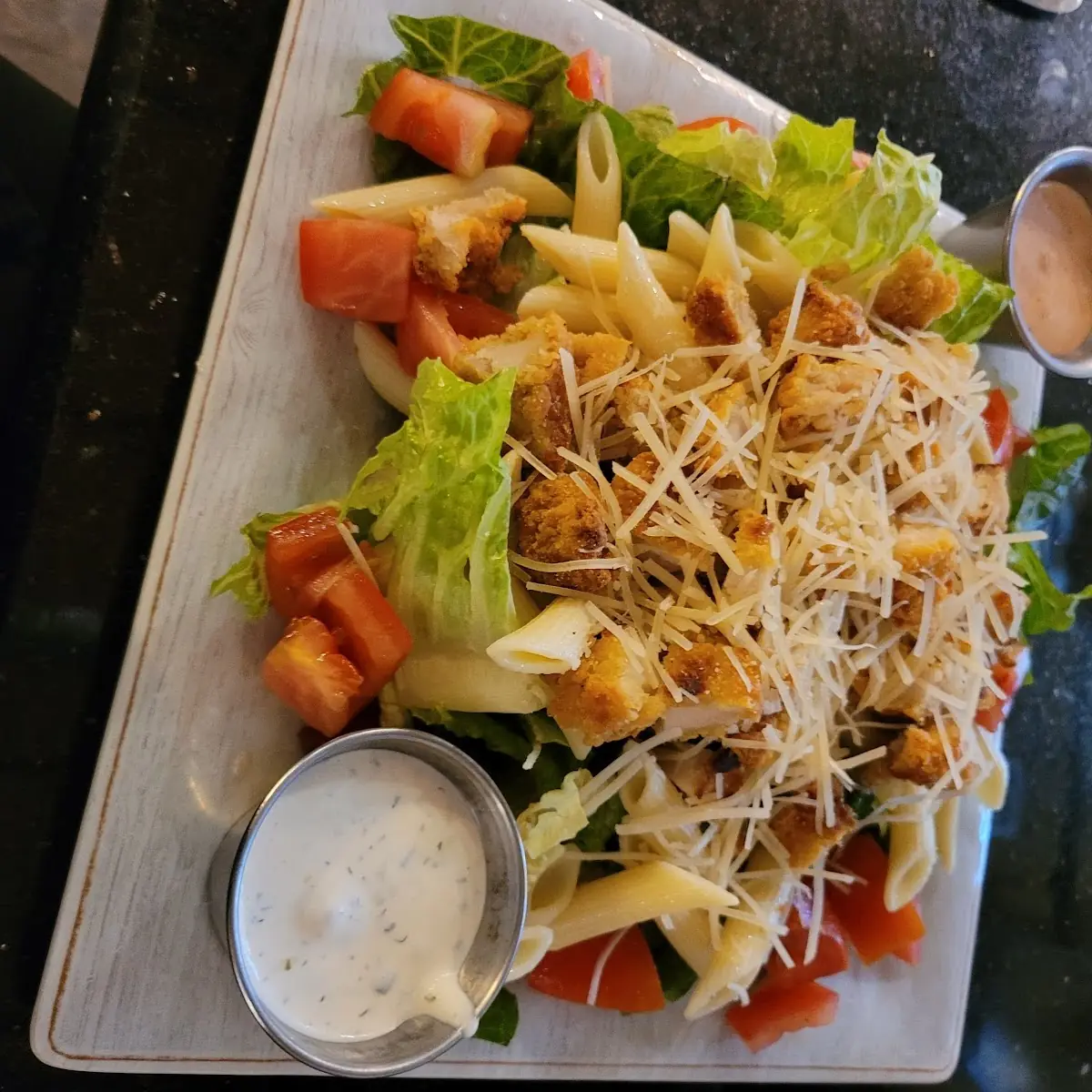 Crispy Chicken Pasta Salad