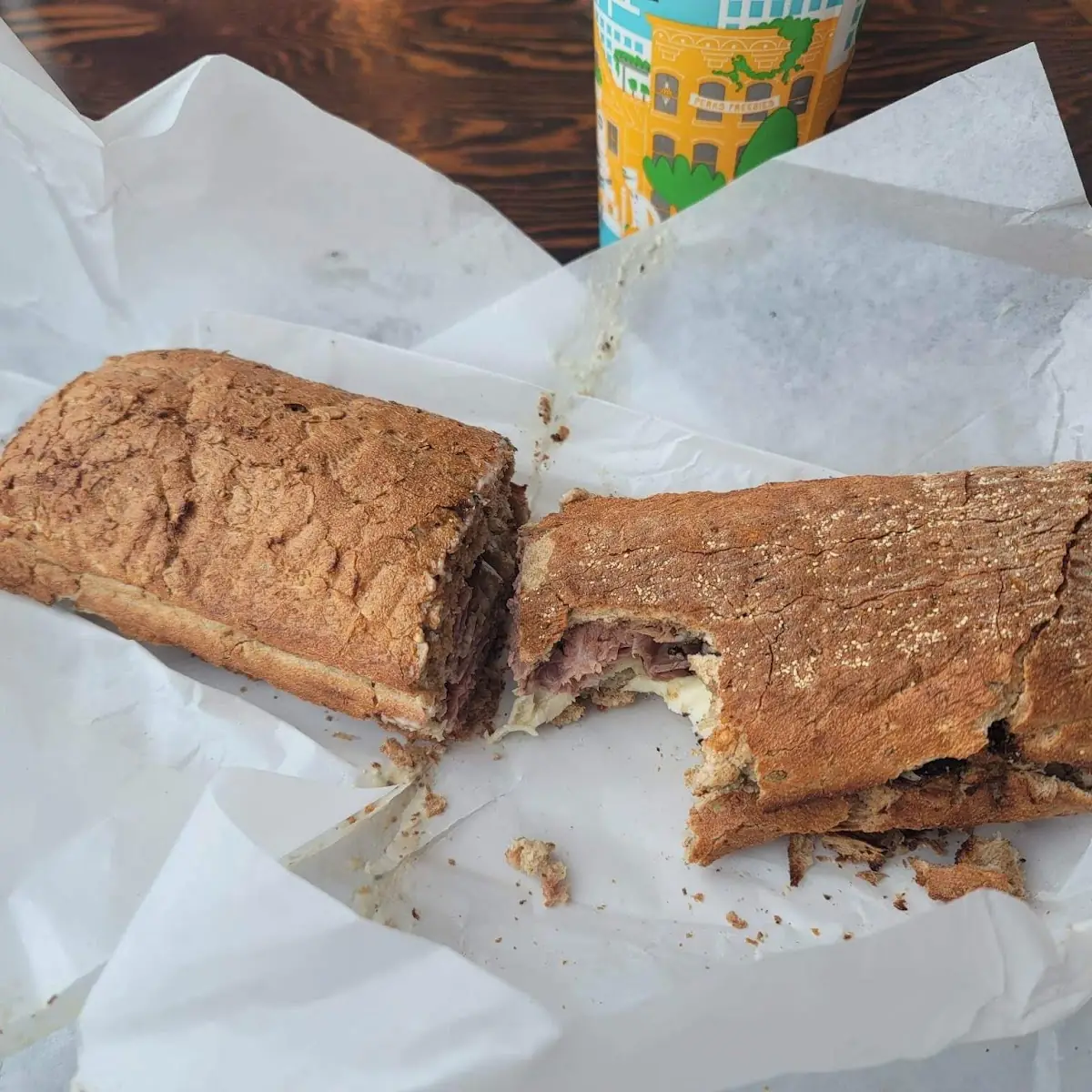 Roast Beef and Cheese
