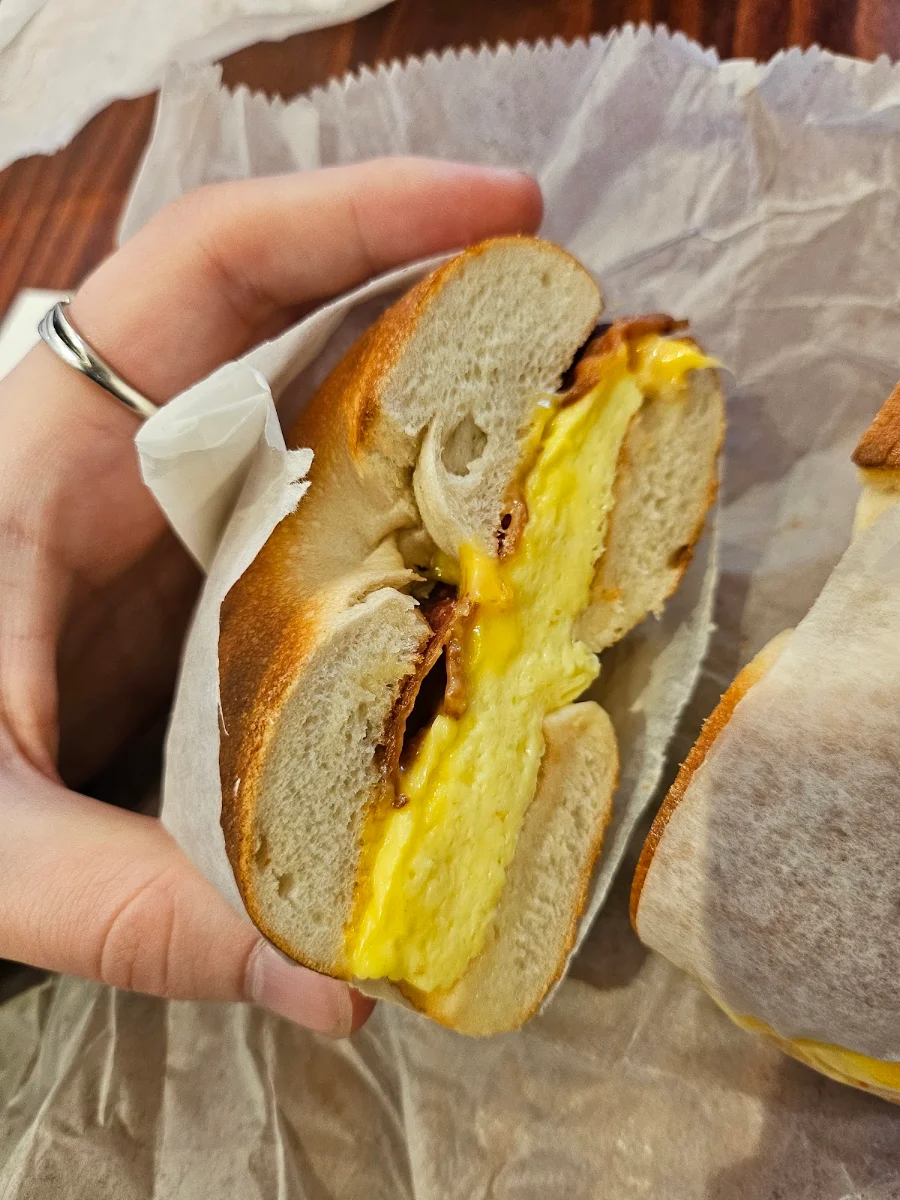 Bacon Egg Cheese Bagel