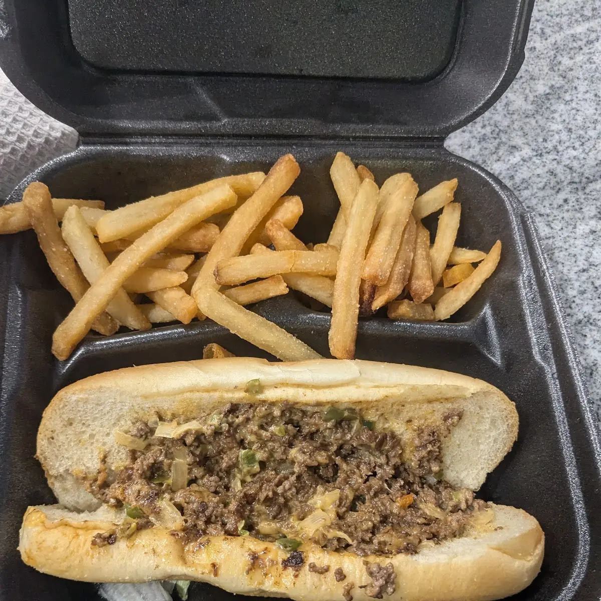 Philly Cheese Steak Sandwich