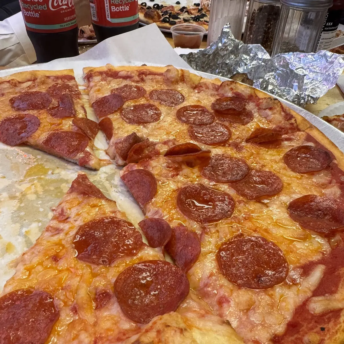 Vegan Cheese Pepperoni Pizza