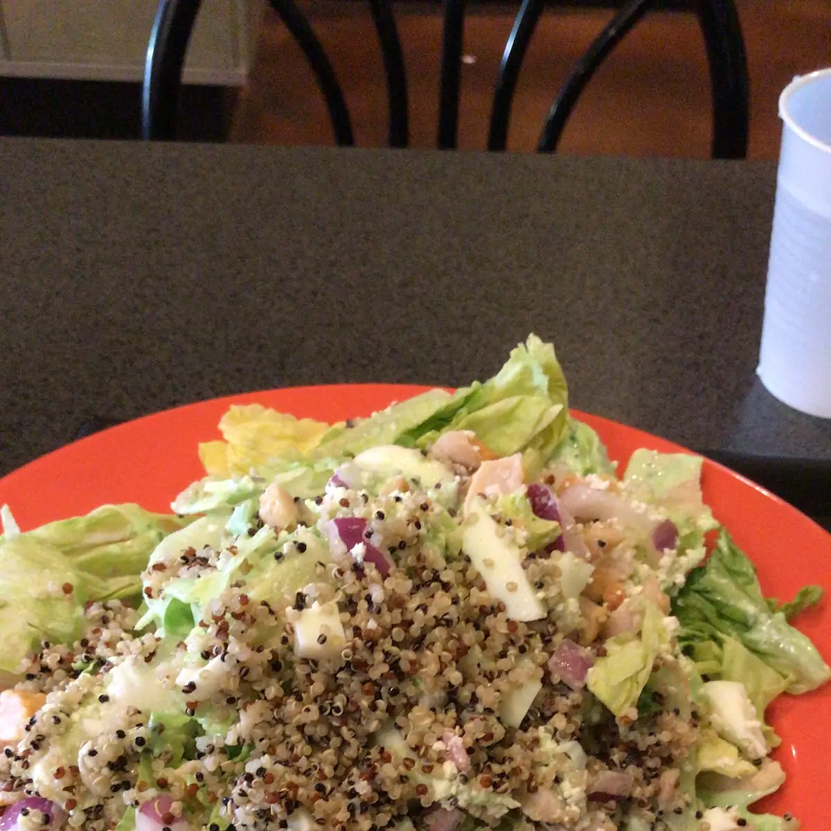 Quinoa Salad with Egg Whites