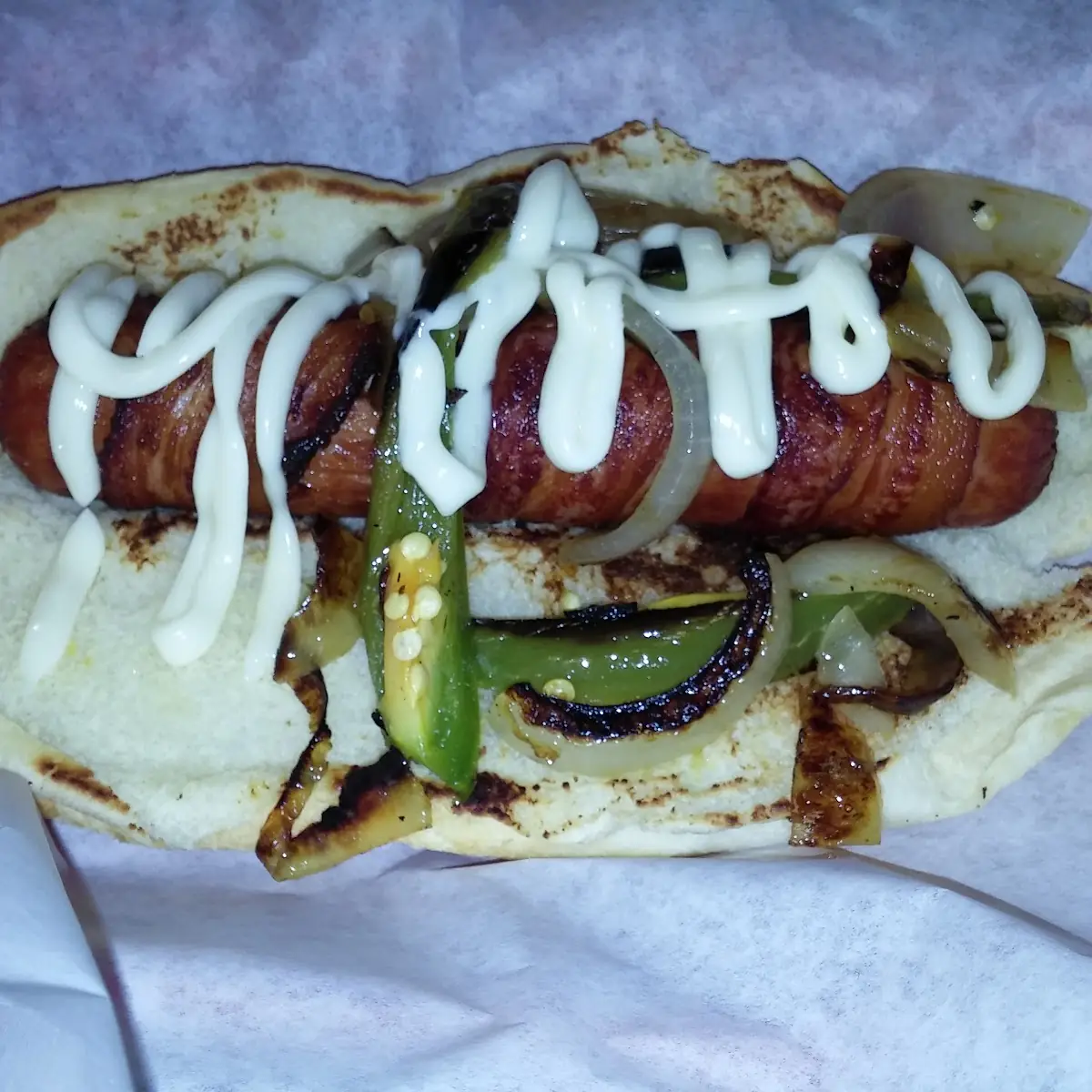 Bacon Hot Dog